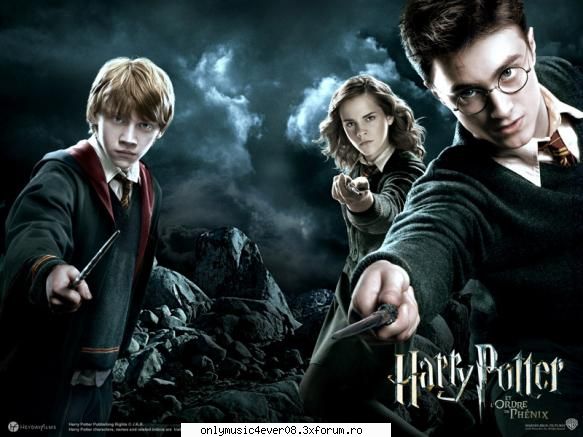 Wallpapers Harry Potter - Harry ,Ron si Hermione - wallpapers